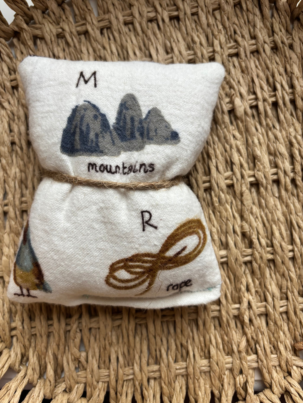 Small Camping ABC'S booboo pouch